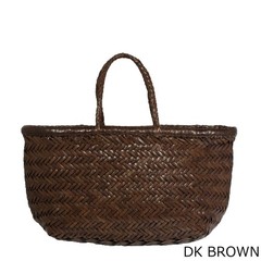 Dragon Diffusion bag ladies wicker bag leather mesh bag BAMBOO TRIPLE JUMP SMALL