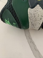 NIKE AIR MAX 90 EM ENGINEERED MESH SEAWEED GREEN SZ 9.5 RARE! [554719-330] Read