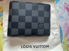 Louis Vuitton Damier Graphite Multiple Bifold Wallet USA Fast Delivery