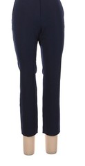 Adrianna Papell New Bi-Stretch Pull On Pants Dusty Blue Spring Summer Capri