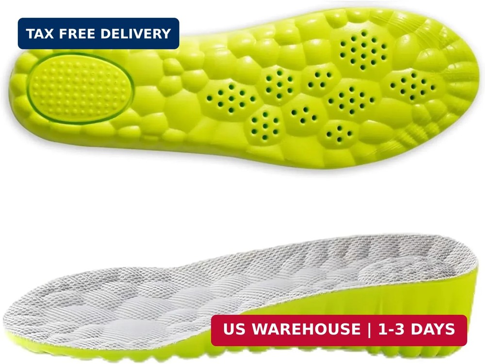 Height Increase Insoles for Men and Women (+1.37 inch) Discreet Shoe Lifts, 4D C