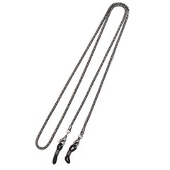 70cm/27inches Black Non-slip Metal Glasses Chain Sunglasses Lanyard Mask Chain