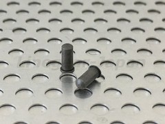 LINEGEAR Nose Bridge Pin, Rivet – Dark Gray for Oakley Juliet 2pcs [NBPIN-XM]