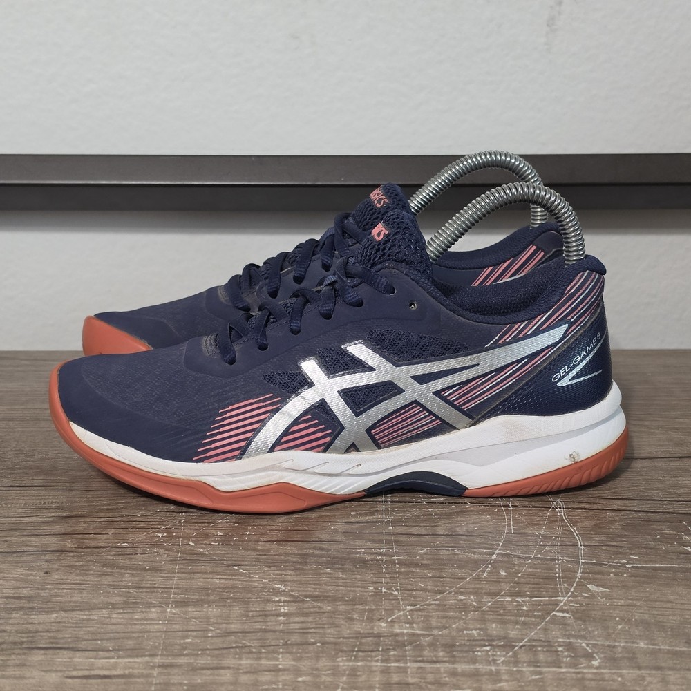 Asics Gel Game 8 Women’s Athletic Tennis Shoes Sneakers Size 6 Blue