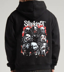 Slipknot Heavy Metal Band Men’s Black Zip Hoodie (Multiple Variations)