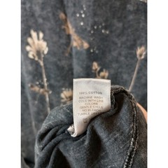 Jess & Jane “Together” Mineral Washed Cotton Knit Tunic Dragonfly Art to Wear