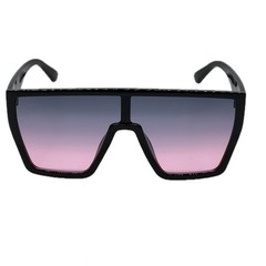 OVERSIZED THICK BOLD SQUARE TRENDY SUNGLASSES RETRO DESIGNER FASHION OUTDOOR NEW