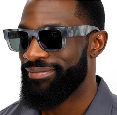 Hip Hop Men Sunglasses Thick Frame Classic Shades Retro Square Outdoor Driving