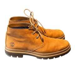 Timberland Mens 7.5 Port Union Waterproof Chukka Boots Brown TimberDry Leather