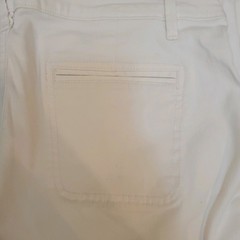 LOFT Modern Boot Jeans In Optic White NWT Nautical Coastal Preppy Chic