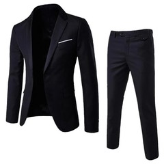 Trajes Para Hombres de Vestir Chaqueta Elegantes Saco Pantalón Largo Boda