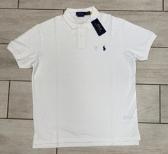 NWT Polo Ralph Lauren Men’s Custom Slim Fit Mesh Polo Shirt -Olive,White S-2XL
