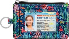 Fintie Zip ID Case Card Holder, Slim Coin Purse Wallet RFID Jungle Night