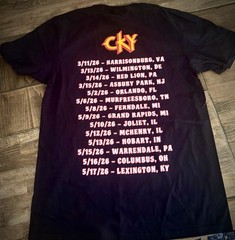 CKY 2026 Tour Tee SIZE 2XL