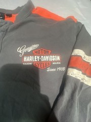 Harley-Davidson Men’s Genuine MotorClothes Long Sleeve Henley Shirt 4XL