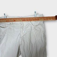 Buck Mason 5 Pocket Pants Mens 31 Fit 34×29 White Vintage Canvas Chino Preppy