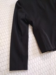 Black Blazer Suit Jacket Front Pockets Lined Classic Blazer Harve Benard S M