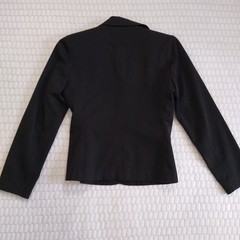 Black Blazer Suit Jacket Front Pockets Lined Classic Blazer Harve Benard S M