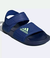 Adidas Adilette Comfort Kids Slide Sandal Royal Blue Size 4Y Water/Play New