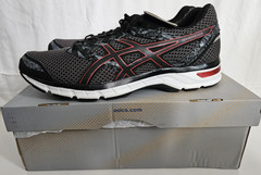 Asics Gel-EXCITE Mens Size 13 Athletic Running Shoes Sneakers T6E3N BLACK NEW
