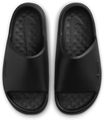 Nike Unisex Kids’ Calm Slides 2.0 – Boys and Girls Sandals – Black/Black/Black –