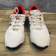 Size 10.5 – Asics Gel Game 9 Pickleball White And Night Sky