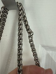 Elie Tahari Bianca Tote Shoulder Bag handbag Studded leather with metal straps