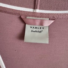 Varley DoubleSoft Decker Off Court Cardigan Preppy Size Small