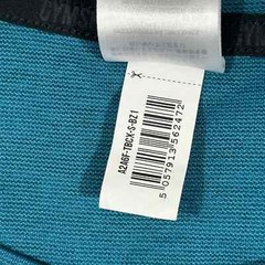 Gymshark Women’s S Tee Shirt Teal 100% Polyester Made in Sri Lanka