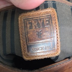 Frye Melissa Cognac Saddle Bag Crossbody