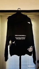 New Darc Sport x Bane! Size Large “SIDE-BY-SIDE” HOODIE IN BLACK – Sold Out!