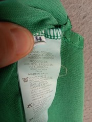 3 Fedeli Polo Shirts Mens EU 54 (US L-XL) Organic Cotton Italy Knit Multicolor